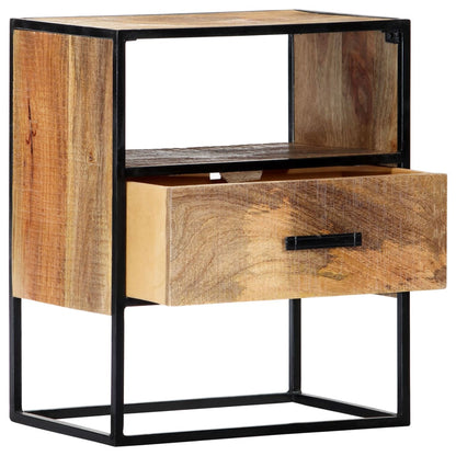 vidaXL Nachttisch 40x30x50 cm Massivholz Mango