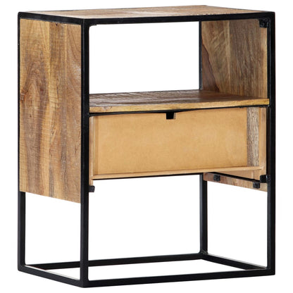 vidaXL Nachttisch 40x30x50 cm Massivholz Mango
