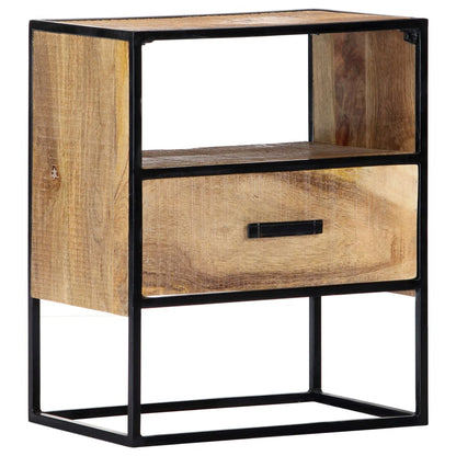 vidaXL Nachttisch 40x30x50 cm Massivholz Mango