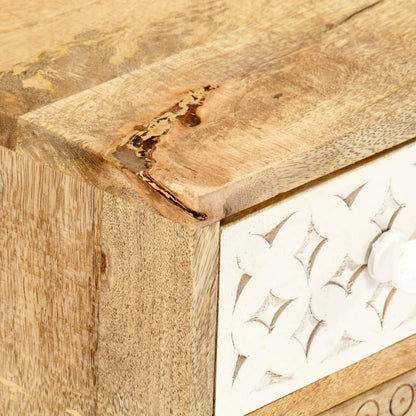 vidaXL TV-Schrank 120x30x40 cm Massivholz Mango