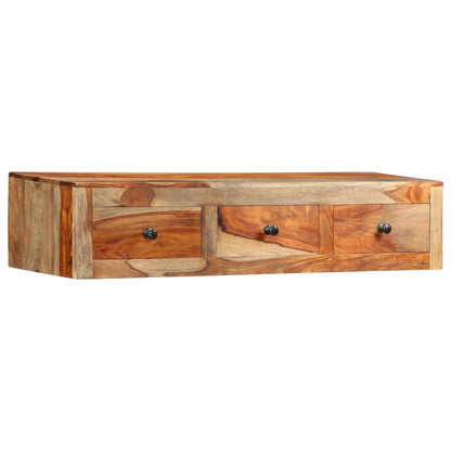 vidaXL Wand-Konsolentisch 100x25x20 cm Massivholz Akazie