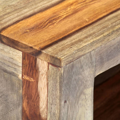 vidaXL Meuble TV 130x30x40 cm Bois d'acacia massif