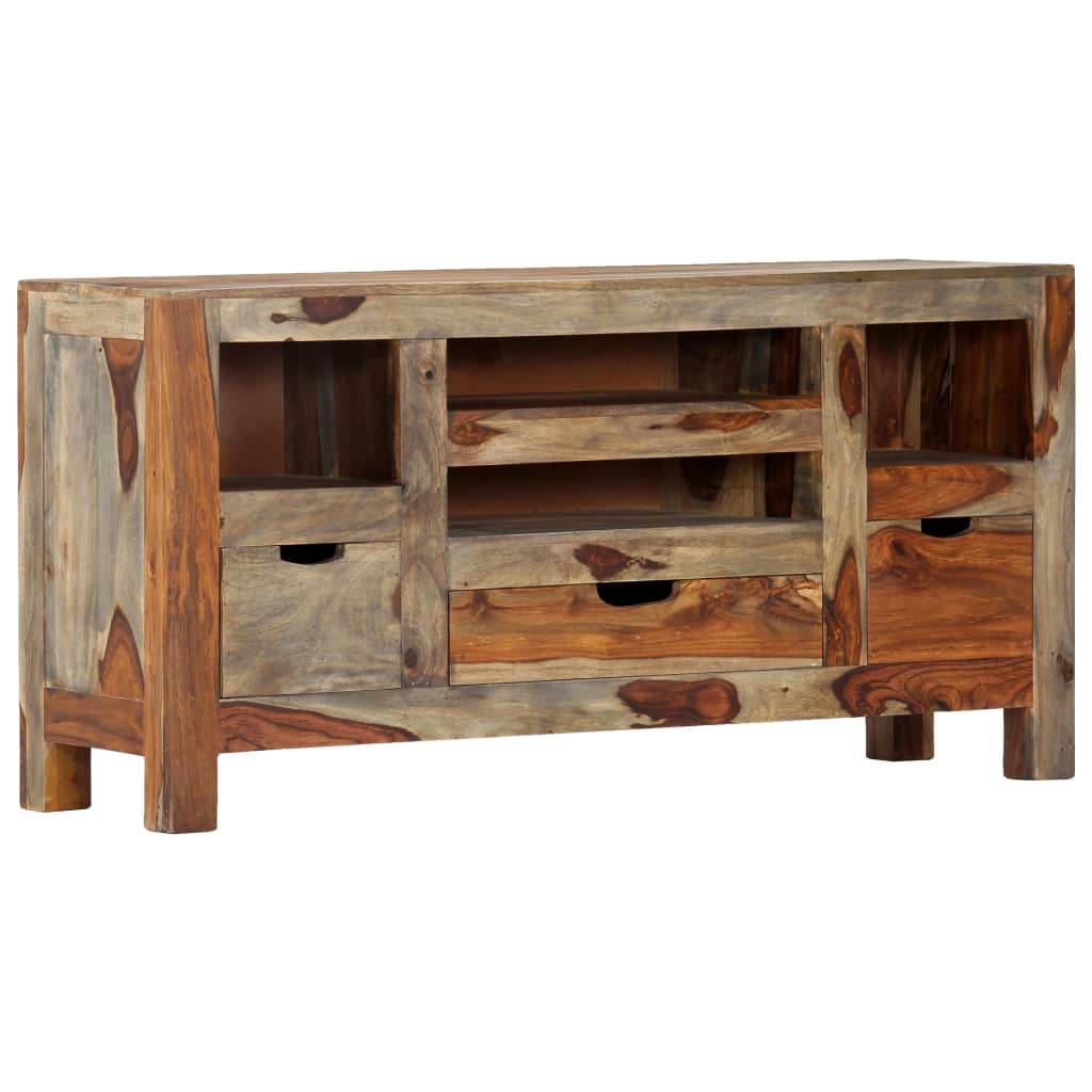 vidaXL Sideboard 100x30x50 cm Massivholz Akazie