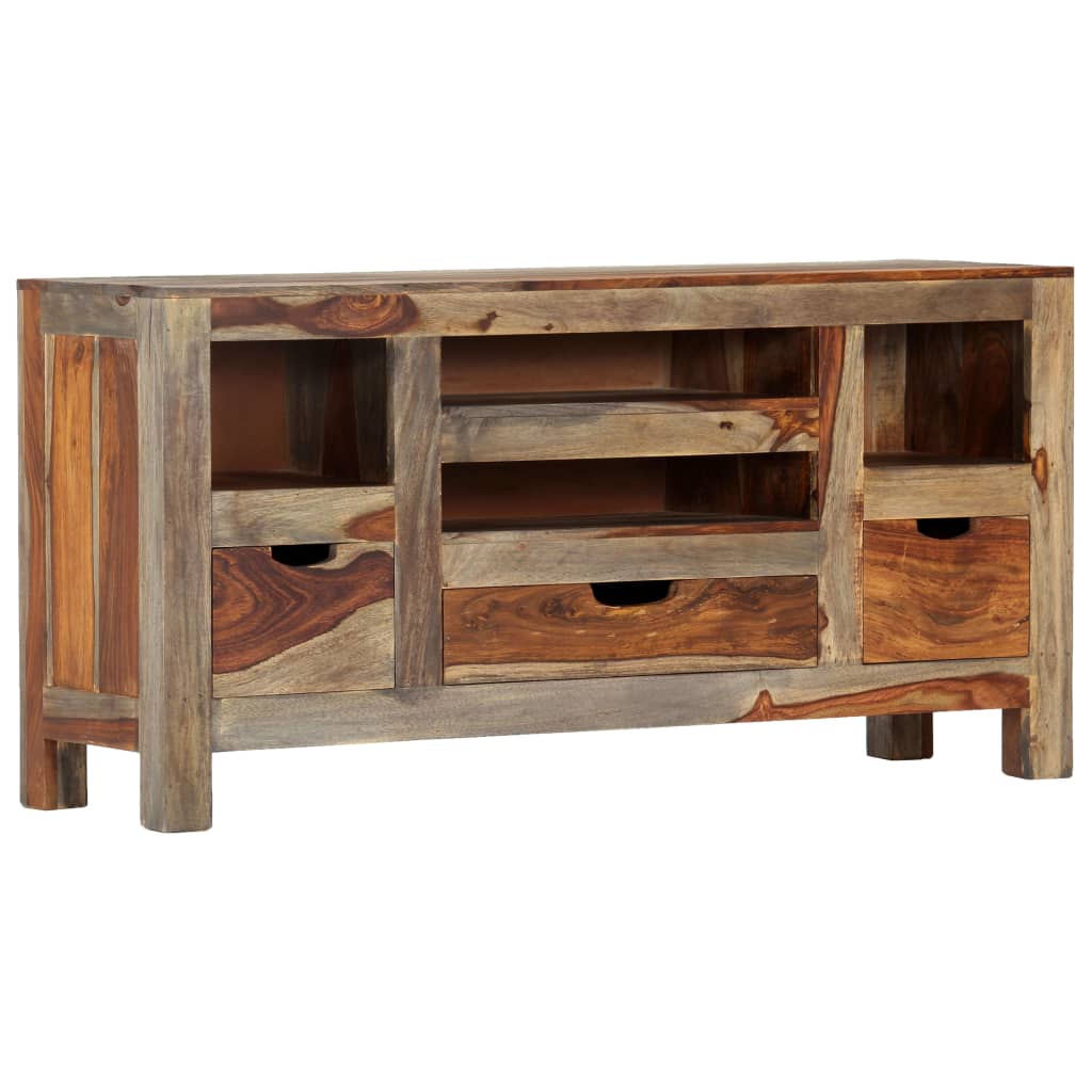 vidaXL Sideboard 100x30x50 cm Massivholz Akazie