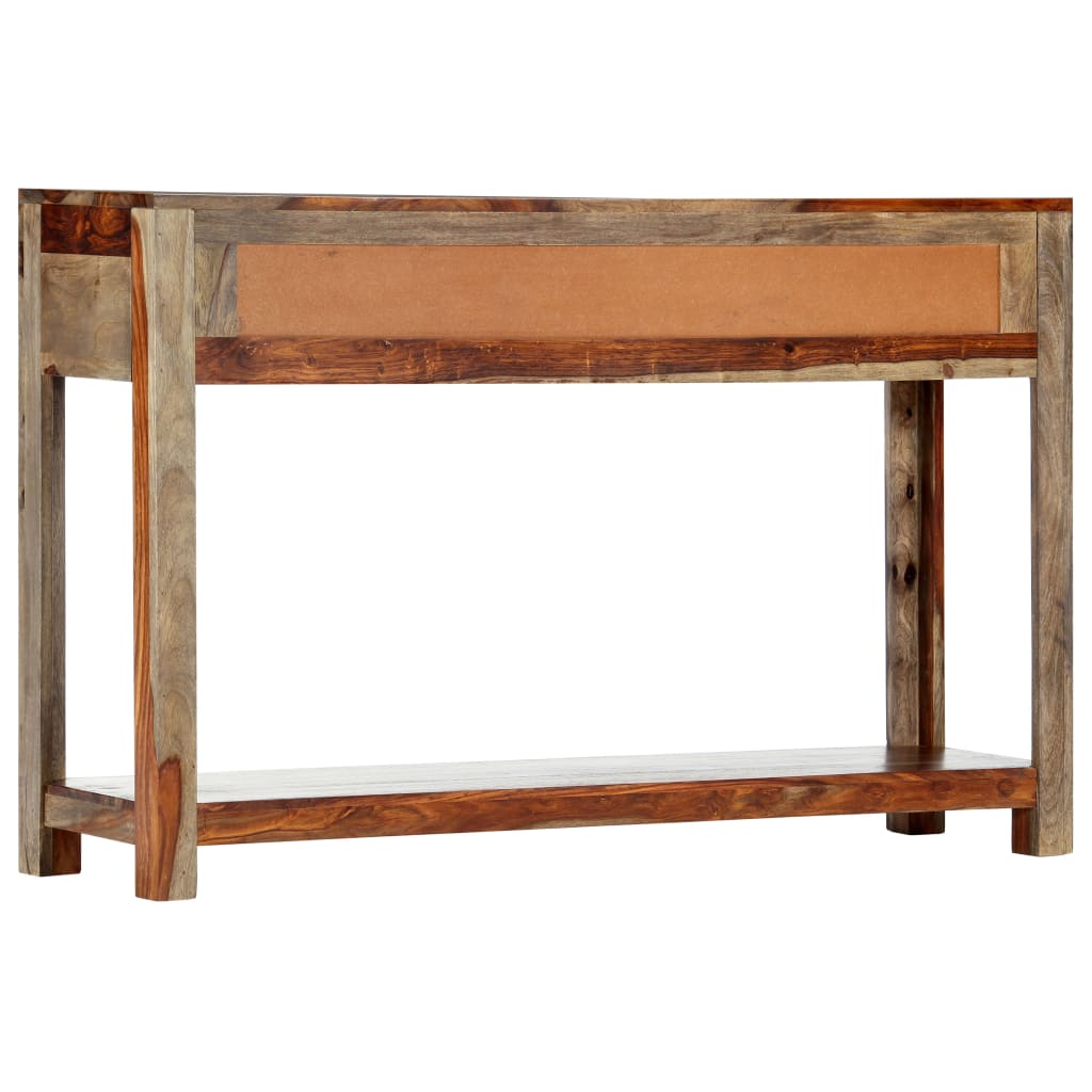 vidaXL Konsolentisch mit 3 Schubladen 120x30x75 cm Massivholz Akazie