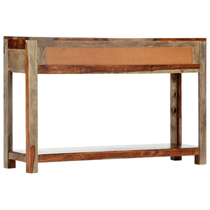 vidaXL Konsolentisch mit 3 Schubladen 120x30x75 cm Massivholz Akazie