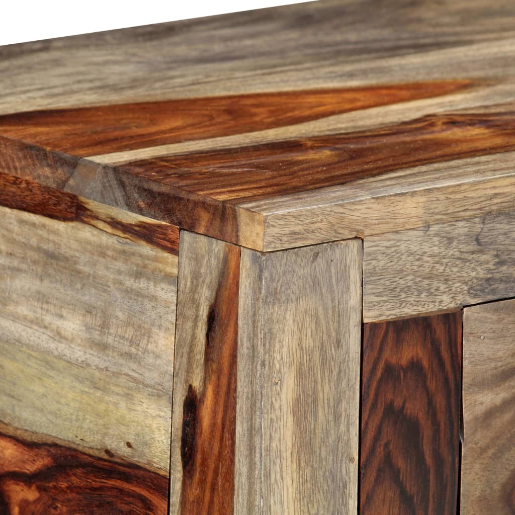 vidaXL Konsolentisch mit 3 Schubladen 120x30x75 cm Massivholz Akazie