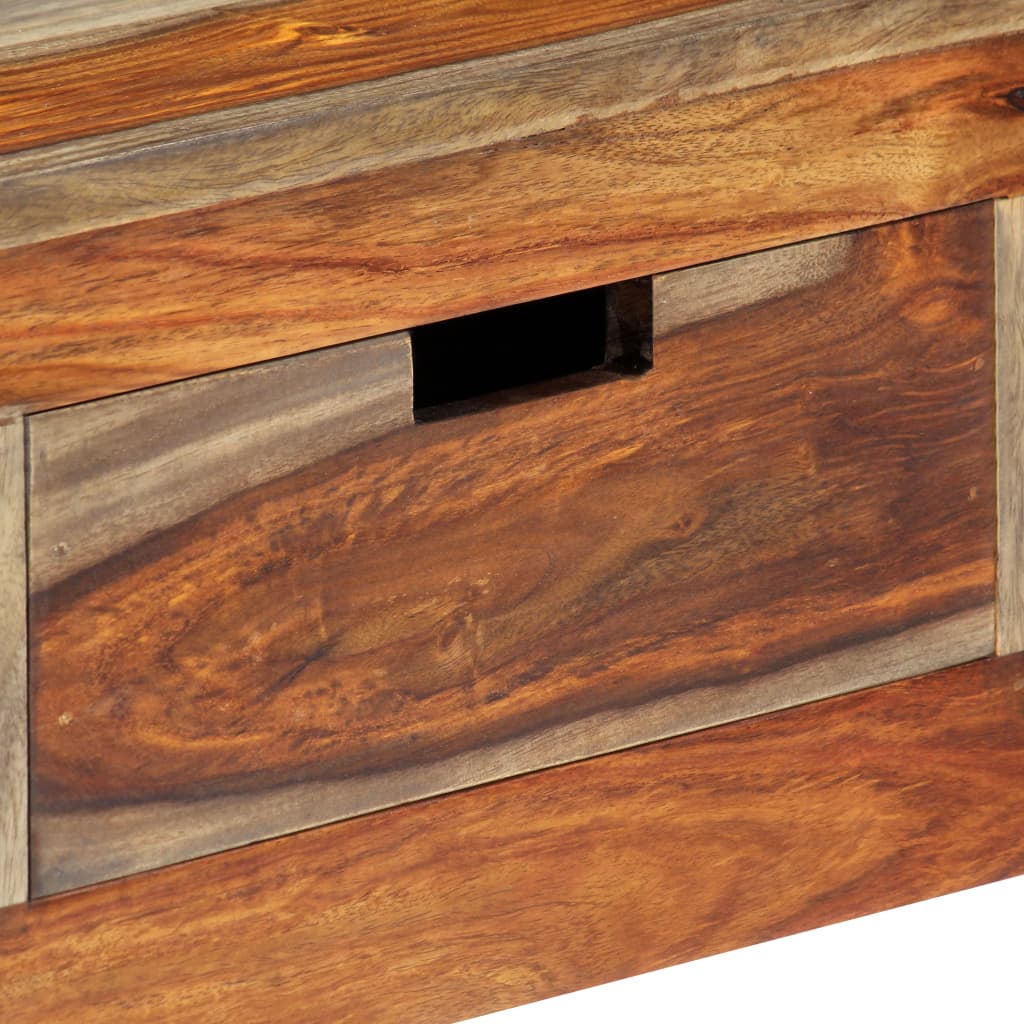 vidaXL Konsolentisch mit 3 Schubladen 120x30x75 cm Massivholz Akazie