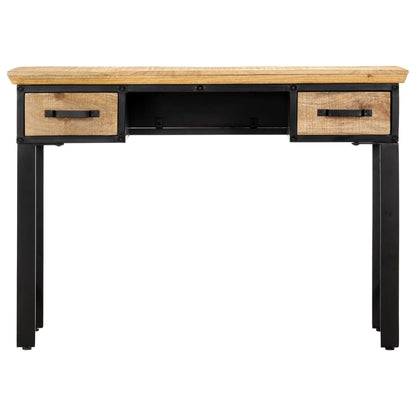 vidaXL Schreibtisch 110 x 50 x 76 cm Mangoholz Massiv