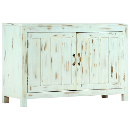 vidaXL Bahut bleu clair 110x35x70 cm Bois de manguier massif