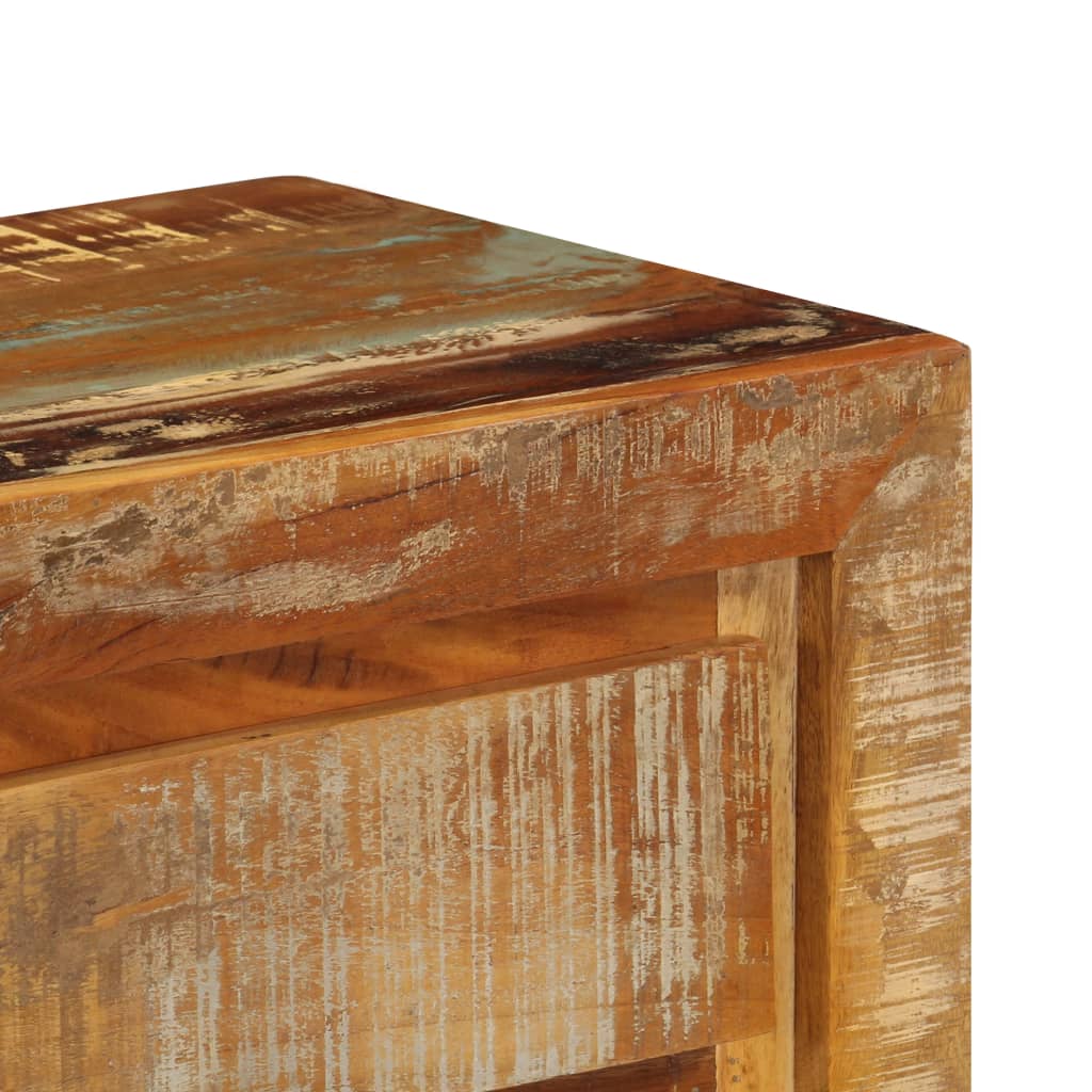 vidaXL Sideboard 120x30x75 cm Altholz Massiv