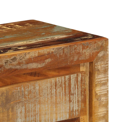 vidaXL Sideboard 120x30x75 cm Altholz Massiv