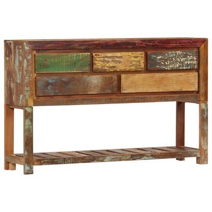 vidaXL Sideboard 120x30x75 cm Altholz Massiv