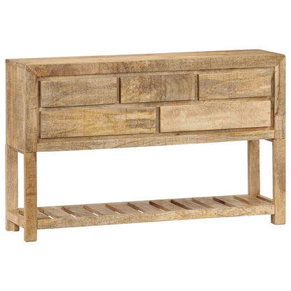 vidaXL Sideboard 120x30x75 cm Massivholz Mango