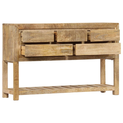 vidaXL Sideboard 120x30x75 cm Massivholz Mango