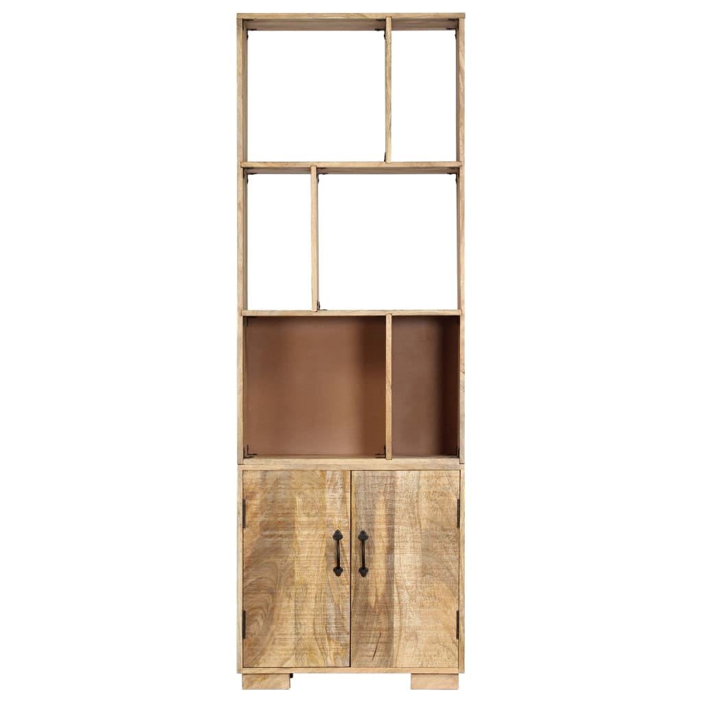 vidaXL Bücherregal 60x35x180 cm Massivholz Mango