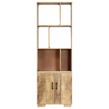 vidaXL Bücherregal 60x35x180 cm Massivholz Mango