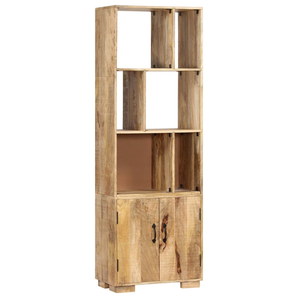 vidaXL Bücherregal 60x35x180 cm Massivholz Mango
