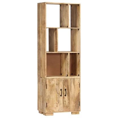 vidaXL Bücherregal 60x35x180 cm Massivholz Mango