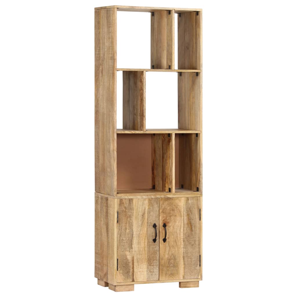 vidaXL Bücherregal 60x35x180 cm Massivholz Mango