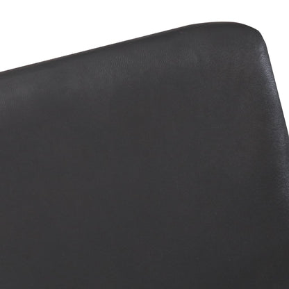 vidaXL Sessel Grau Echtleder