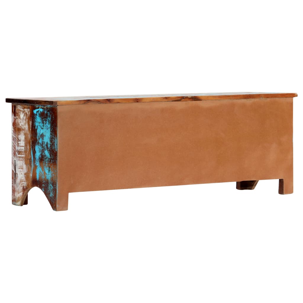 vidaXL Meuble TV 120x30x40 cm Bois de récupération massif