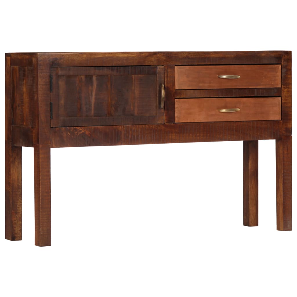 vidaXL Buffet 118x30x75 cm Bois de manguier massif