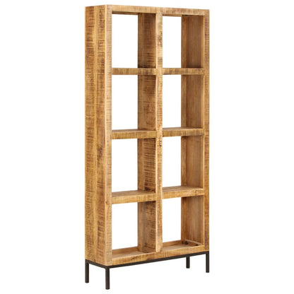 vidaXL Bücherregal 80x25x175 cm Massivholz Mango