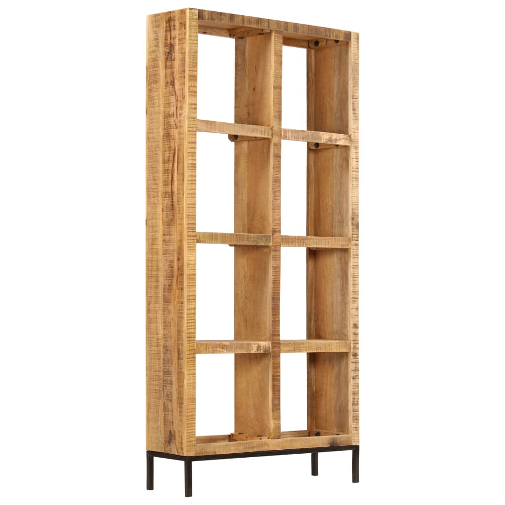 vidaXL Bücherregal 80x25x175 cm Massivholz Mango