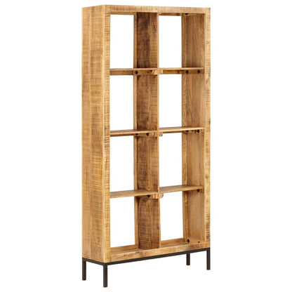vidaXL Bücherregal 80x25x175 cm Massivholz Mango