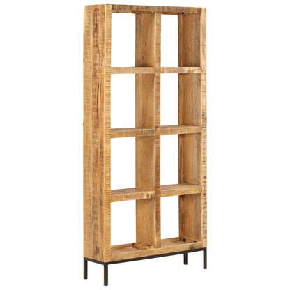 vidaXL Bücherregal 80x25x175 cm Massivholz Mango