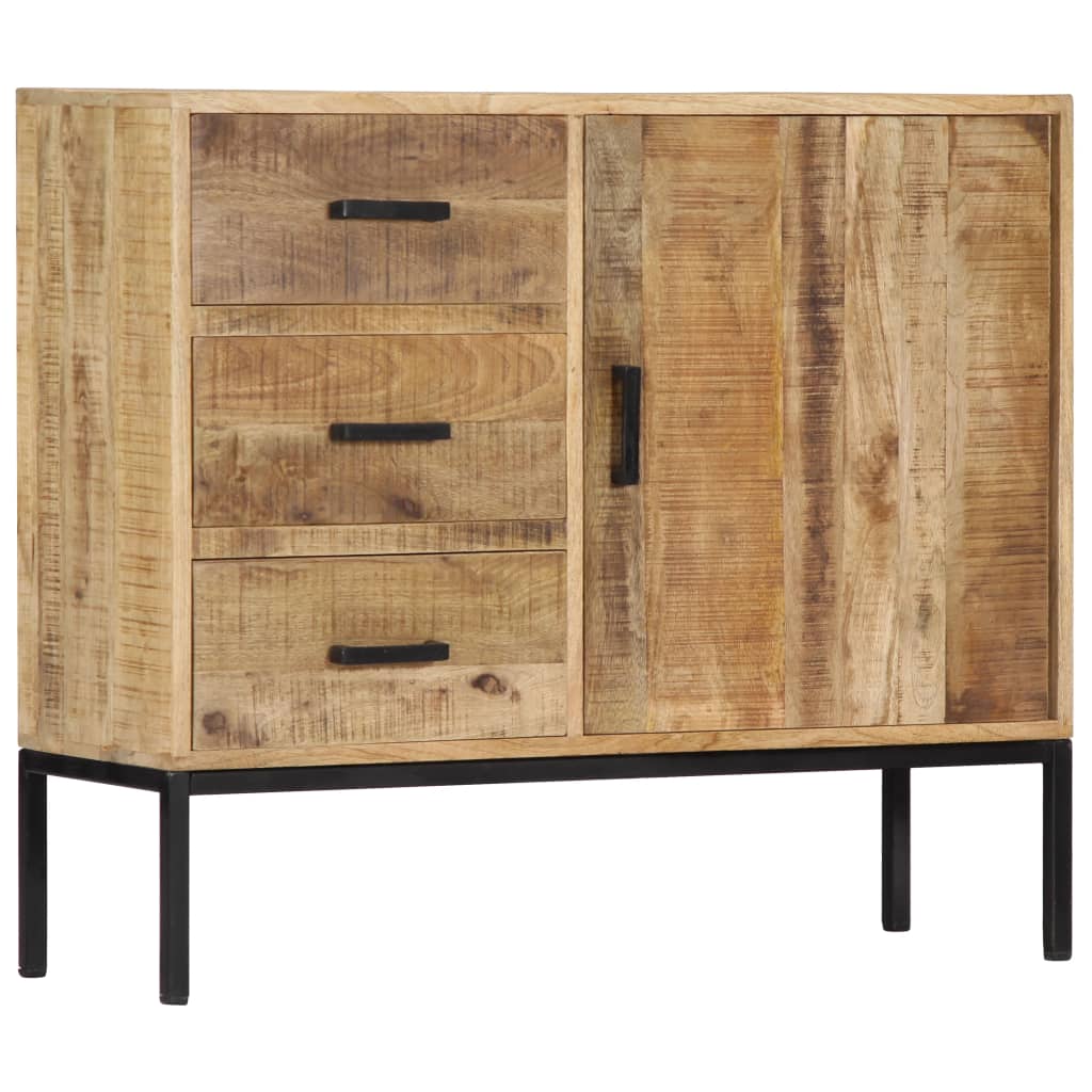 vidaXL Commode 88x30x71 cm Bois de manguier massif