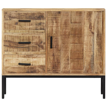 vidaXL Commode 88x30x71 cm Bois de manguier massif