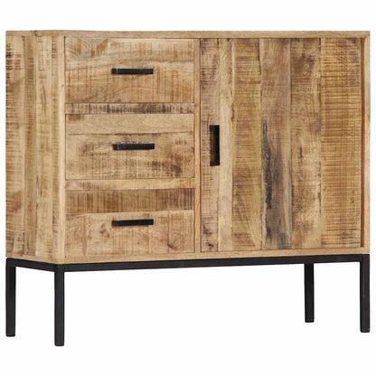 vidaXL Commode 88x30x71 cm Bois de manguier massif