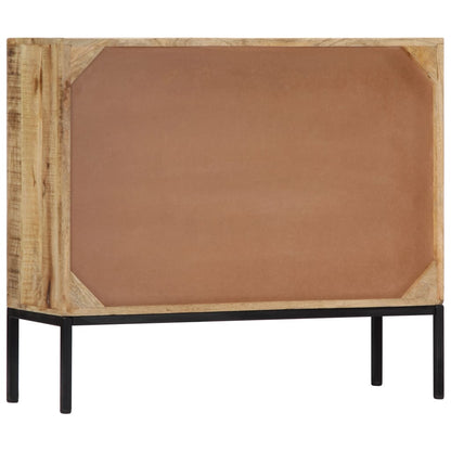 vidaXL Commode 88x30x71 cm Bois de manguier massif