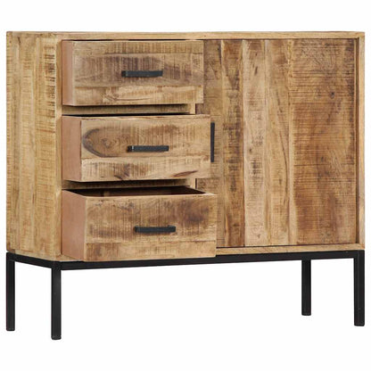 vidaXL Commode 88x30x71 cm Bois de manguier massif