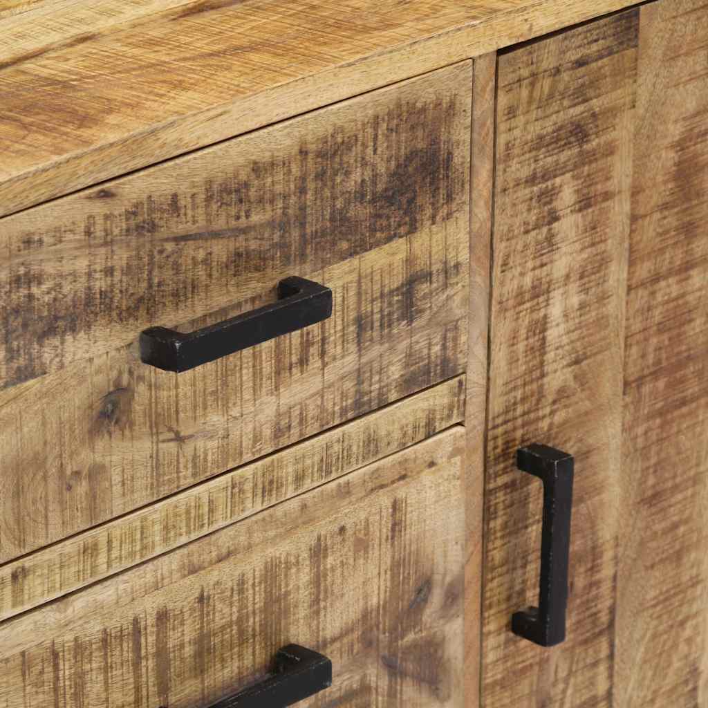vidaXL Commode 88x30x71 cm Bois de manguier massif