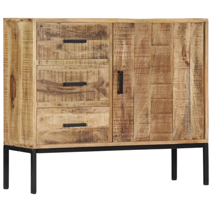 vidaXL Commode 88x30x71 cm Bois de manguier massif