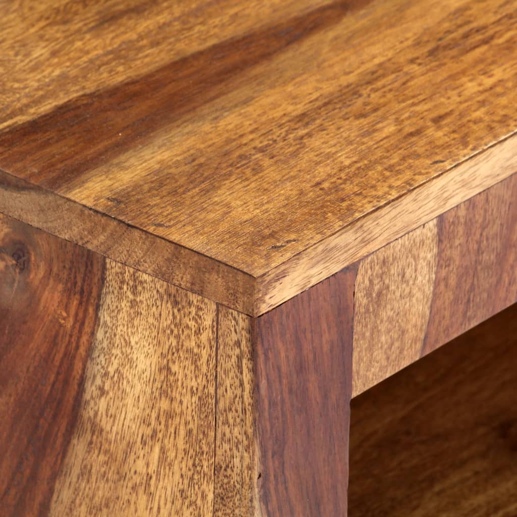 Meuble TV vidaXL 140x30x40 cm en bois d'acacia massif