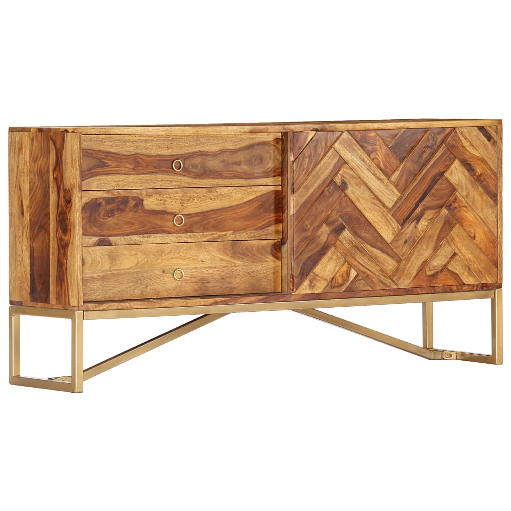 vidaXL Bahut 118x30x60 cm Bois d'acacia massif