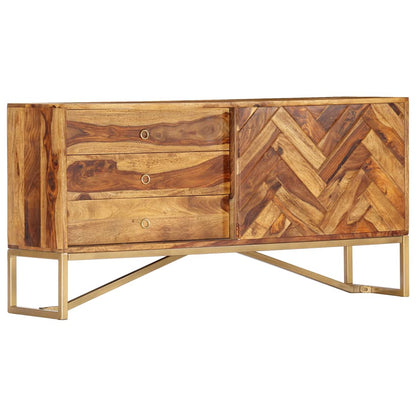 vidaXL Bahut 118x30x60 cm Bois d'acacia massif