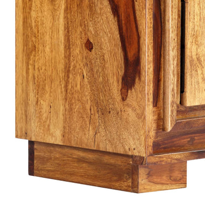 vidaXL Meuble TV 118x30x40 cm Bois d'acacia massif