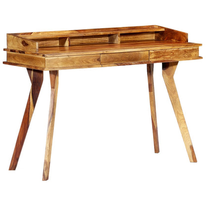 vidaXL Schreibtisch 115 x 50 x 85 cm Massivholz Akazie