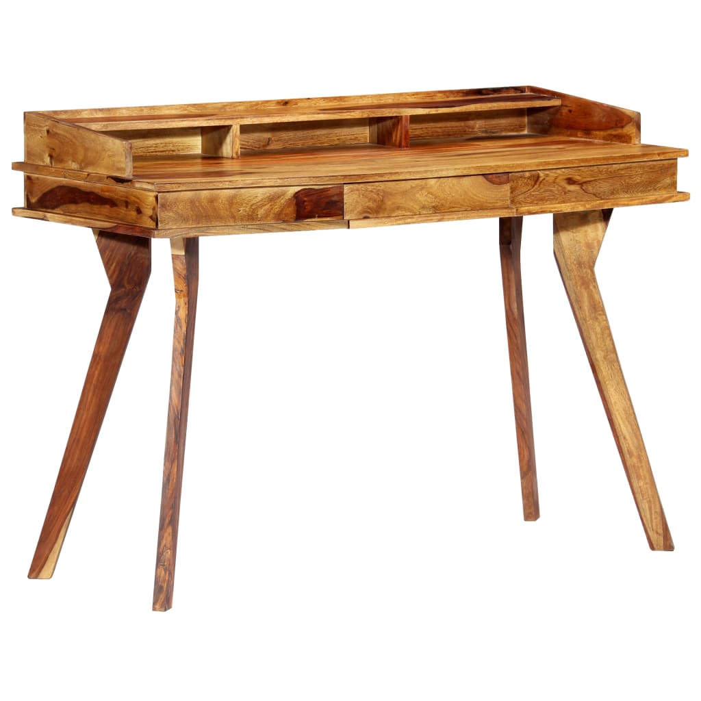 vidaXL Schreibtisch 115 x 50 x 85 cm Massivholz Akazie