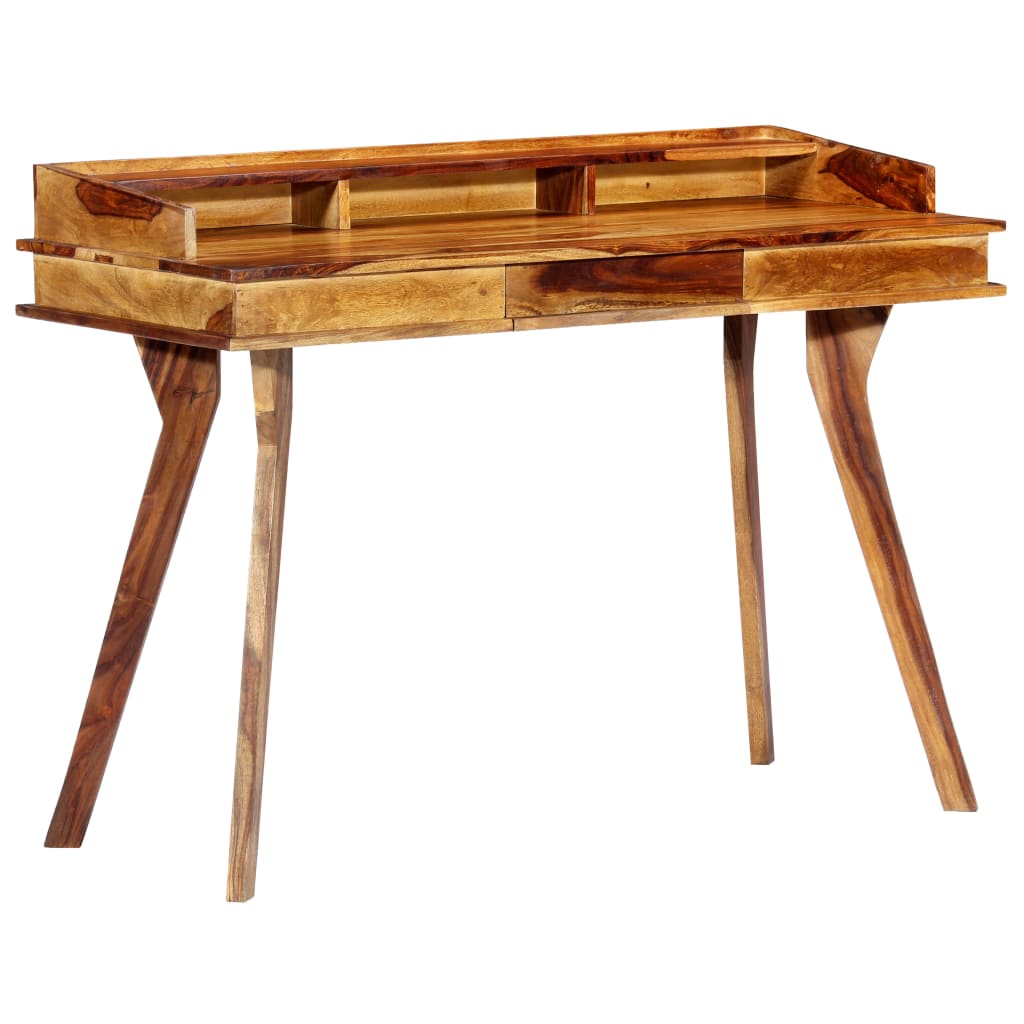 vidaXL Schreibtisch 115 x 50 x 85 cm Massivholz Akazie