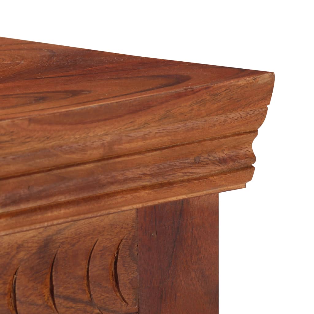 vidaXL Buffet 50 x 30 x 100 cm Bois d'acacia massif