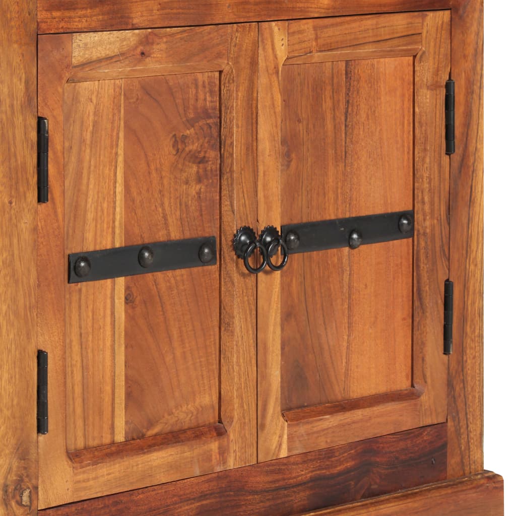 vidaXL Buffet 63x30x75 cm Bois d'acacia massif