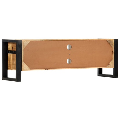 vidaXL Meuble TV 120x30x40 cm Bois de manguier massif