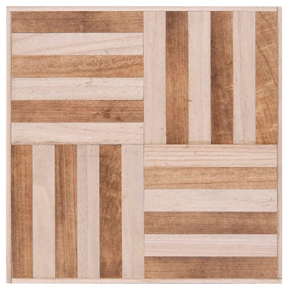 vidaXL Table basse 50×50×33,5 cm Bois massif