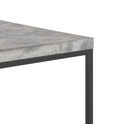 vidaXL Table basse 75×75×38 cm Aspect béton
